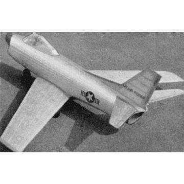 BAUPLAN NORTH AMERICAN F 86 K SABRE