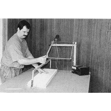BAUPLAN STYROPOR- SCHNEIDEMASCHINE
