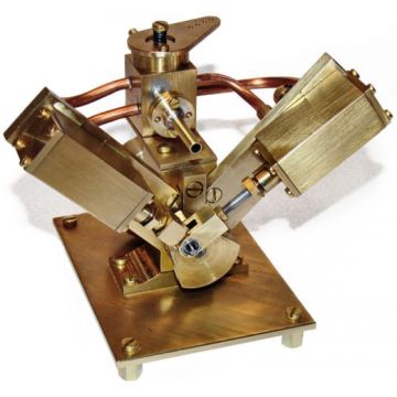 BAUPLAN 2-ZYLINDER-V-DAMPFMASCHINE