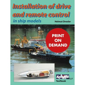 Installation of drive and remote control in ship models (PoD)