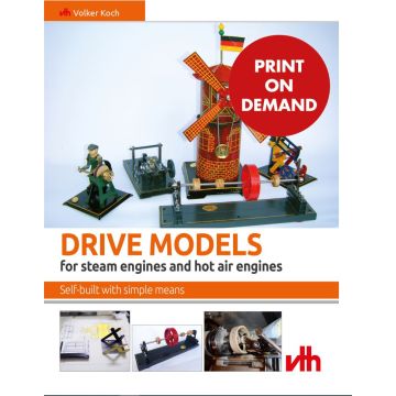 Drive models for steam engines and hot air engines (PoD)