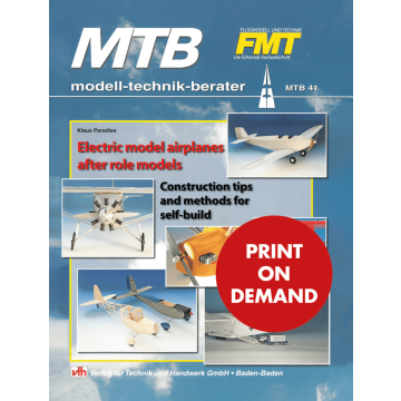 MTB Electric model airplanes after role models (PoD)