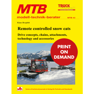 MTB Remote controlled snow cats (PoD)