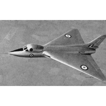 BAUPLAN AVRO 707 A DELTA
