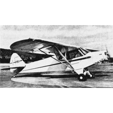 BAUPLAN PIPER PA 18 SUPER CUB