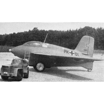 Construction plan Messerschmitt Me 163 A