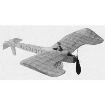 BAUPLAN BLERIOT LE CANARD V KOECHLIN 1909 SANTOS DUMONT
