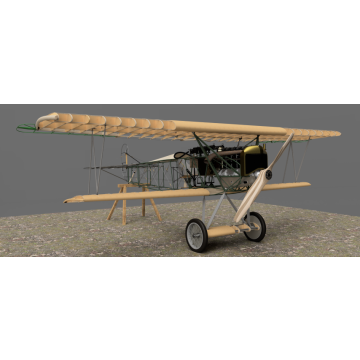 3D-CAD-Data Fokker D.VII