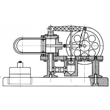 Construction plan Hot-air engiine HW-HM 02