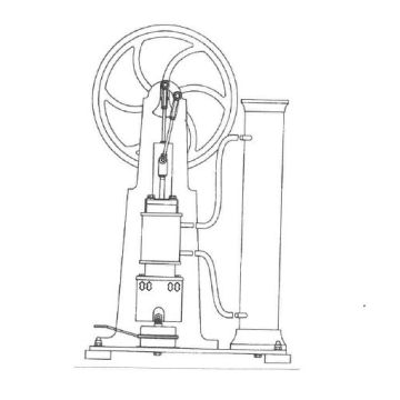 Construction plan Stirling engine model NSM G/W