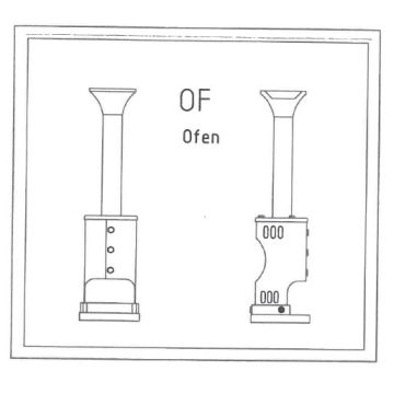 Construction plan The stove for horizontal Stirling engines