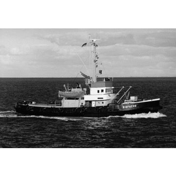 BAUPLAN MS EISFUCHS, 1957