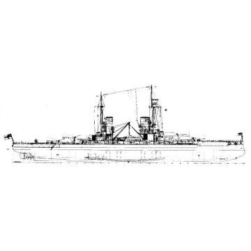 Construction plan SMS Großer Kurfürst