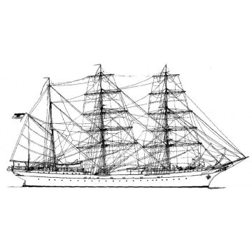 Construction plan Gorch Fock I