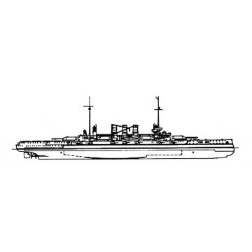 Construction plan S.M.S. Helgoland 1910