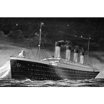 Construction plan RMS Titanic