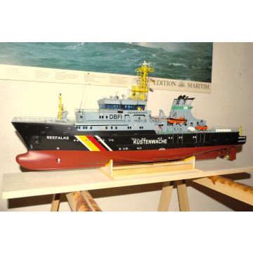 Construction plan: Fishery protection vessel Seefalke