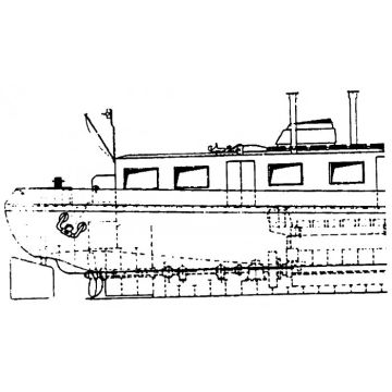 Construction plan Cargo motor ship