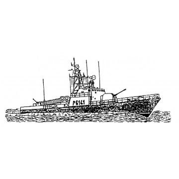 BAUPLAN FLUGKÖRPERSCHNELLBOOT TYP 148