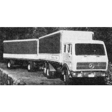 BAUPLAN DAIMLER BENZ 2226