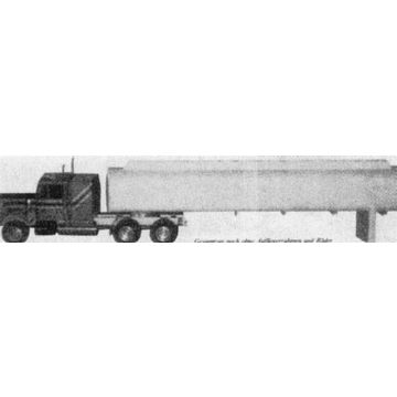 Construction plan tanker trailer