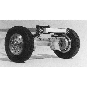 Construction plan truck front axle