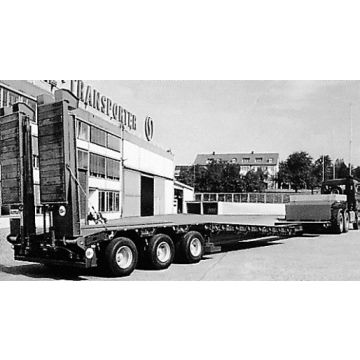 Construction plan Scheuerle- semi-trailer