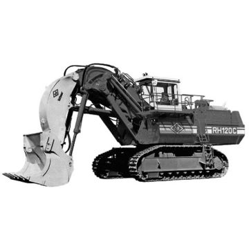 Construction plan Hydraulic excavator RH 120 C