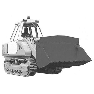 Construction plan track loader JCB-110