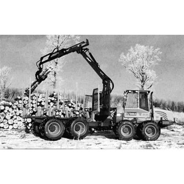 Construction plan Forwarder HSM 208 F