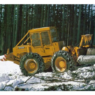 Construction plan forestry tractor LKT-81