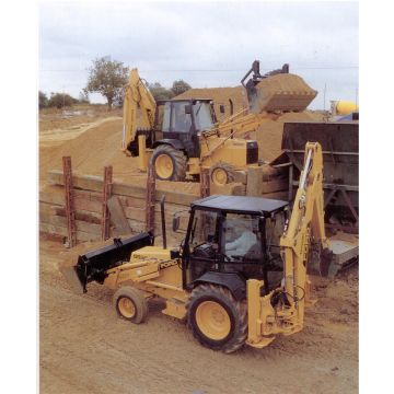 Construction plan backhoe loader Ford F555C/F655C