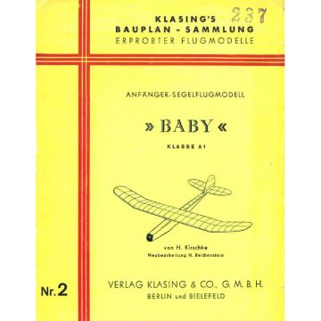 Construction plan Baby (Gaupner-Edition)