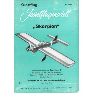Construction plan Skorpion