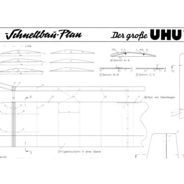 Construction plan Der große UHU