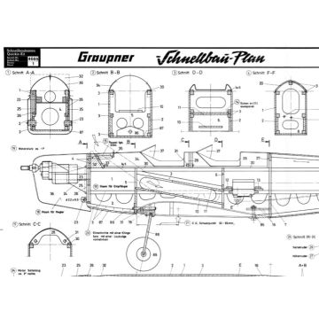 Construction plan Klemm 25