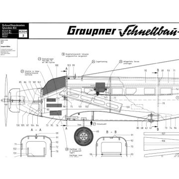 Construction plan JU 52