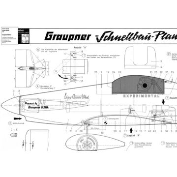 Construction plan Cosmic Wind (Graupner-Edition)
