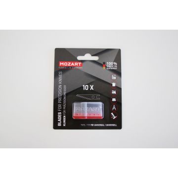 Universal replacement blades for precision knives (10 pcs)