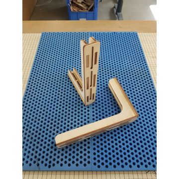 Plywood Angle Supports 200x130x30 mm (Set of 2)