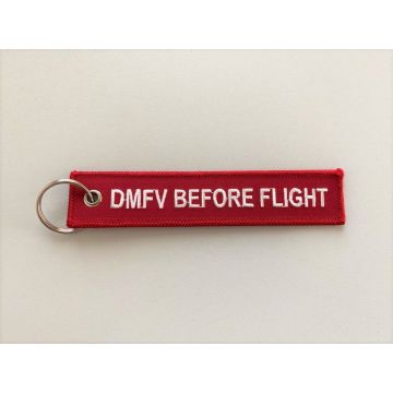 DMFV Before Flight keychain