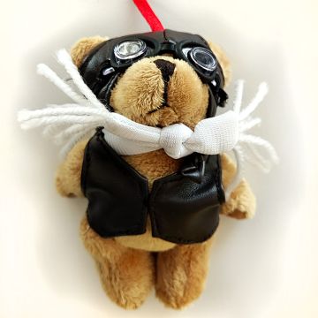 Pilot bear Harry 12cm