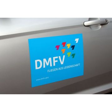 DMFV magnetic sign for cars