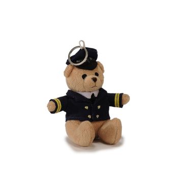 Keychain Pilot bear OTTO 12cm