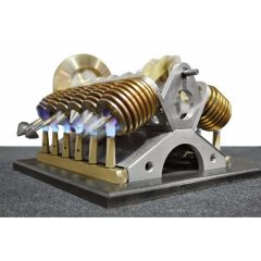 Construction plan V-12 stirling engine